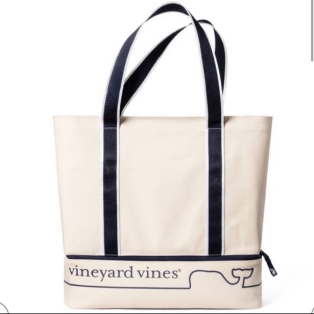 Vineyard Vines Cream Color Tote